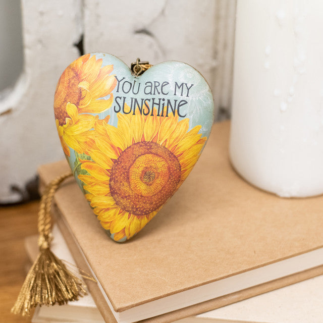 You Are My Sunshine Art Heart