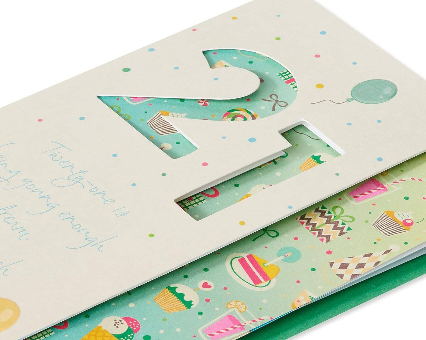 21st Birthday Card for Anyone (Time to Dream)