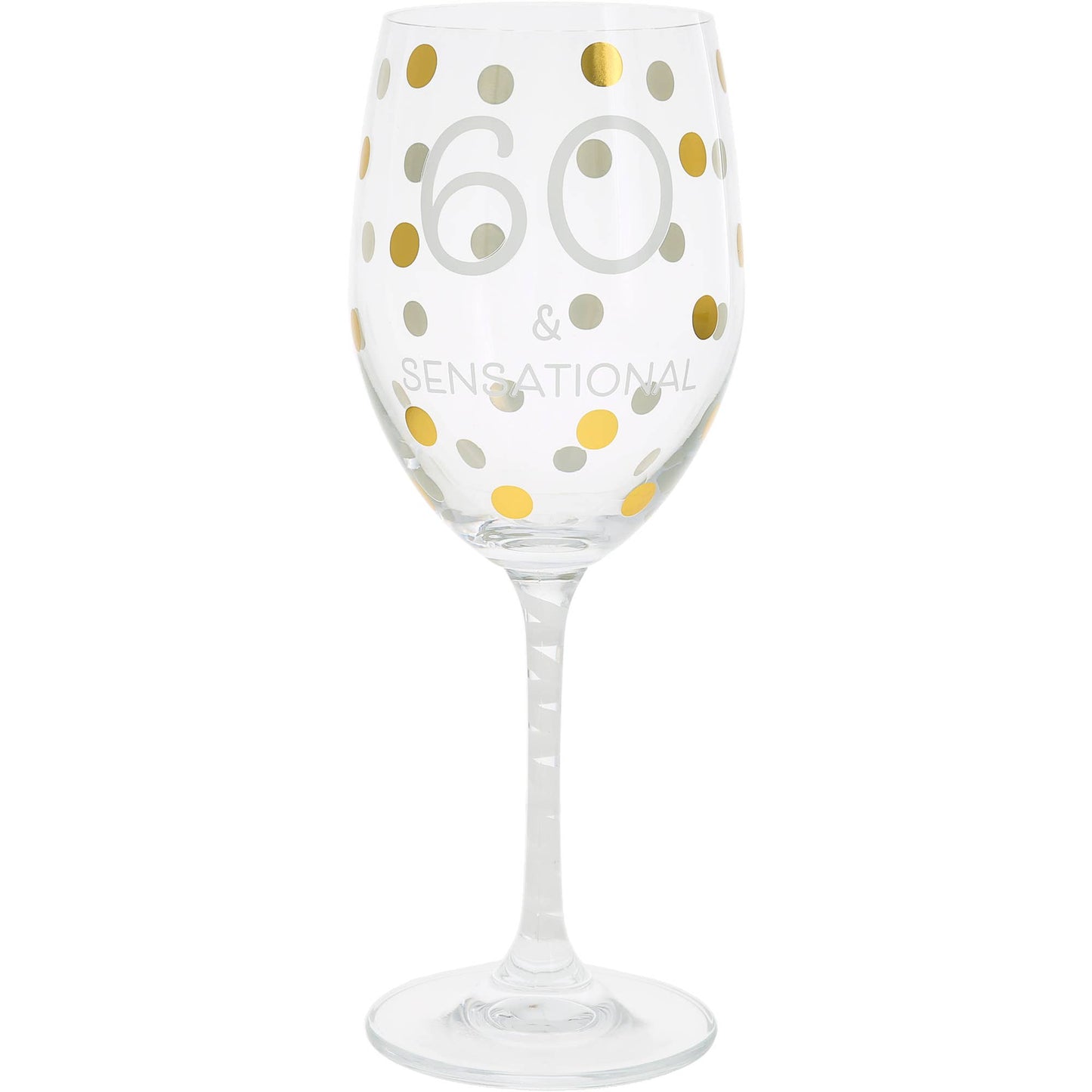 60 - Gift Boxed 16 oz Crystal Wine Glass