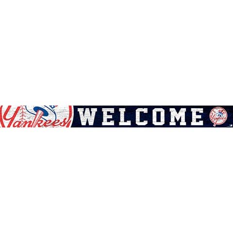 New York Yankees 16in. Welcome Strip