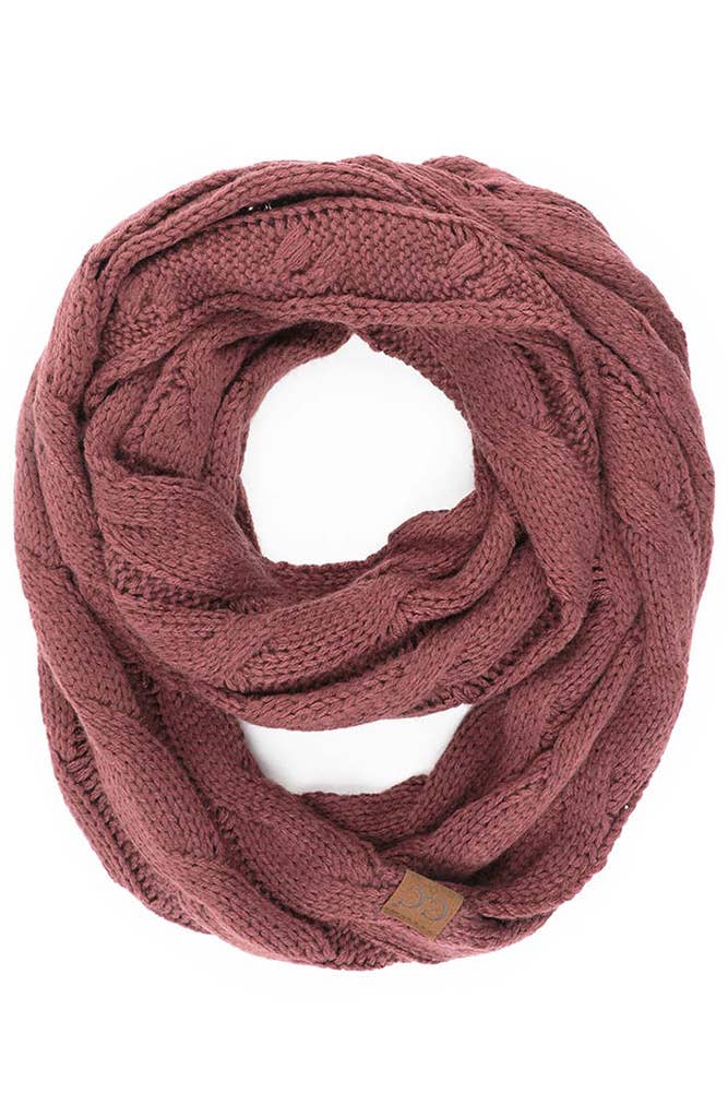 C.C Knitted Scarf