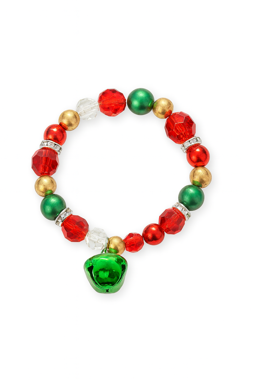 Beaded Jingle Bell Bracelet