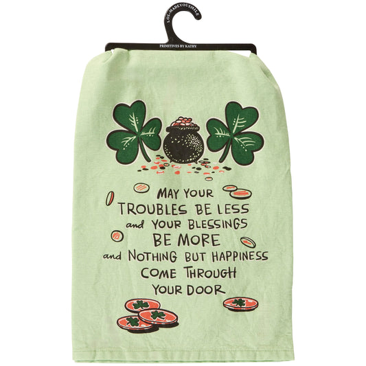 Irish Blessing Kitchen Towel