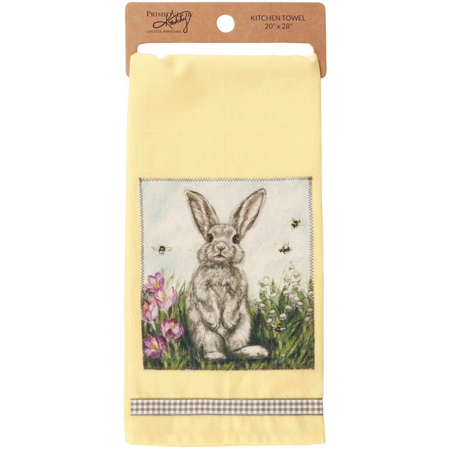 Garden Bunny Kitchen Towel