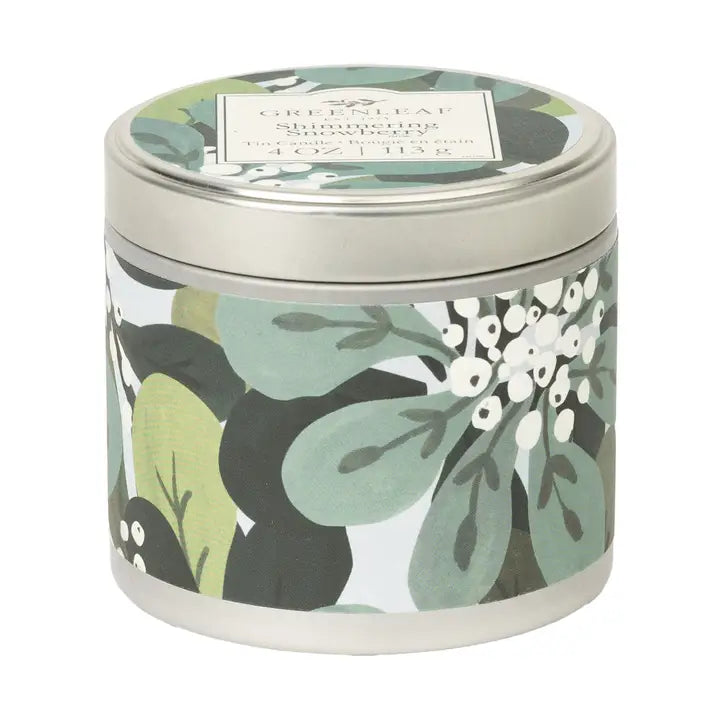Shimmering Snowberry Candle