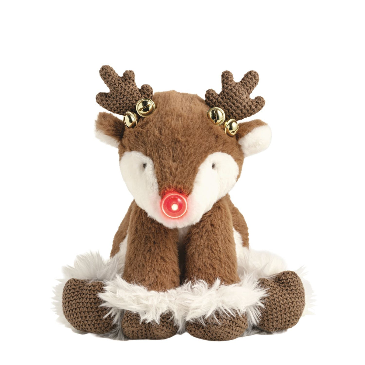Jingle Reindeer Light-Up Plush Pal