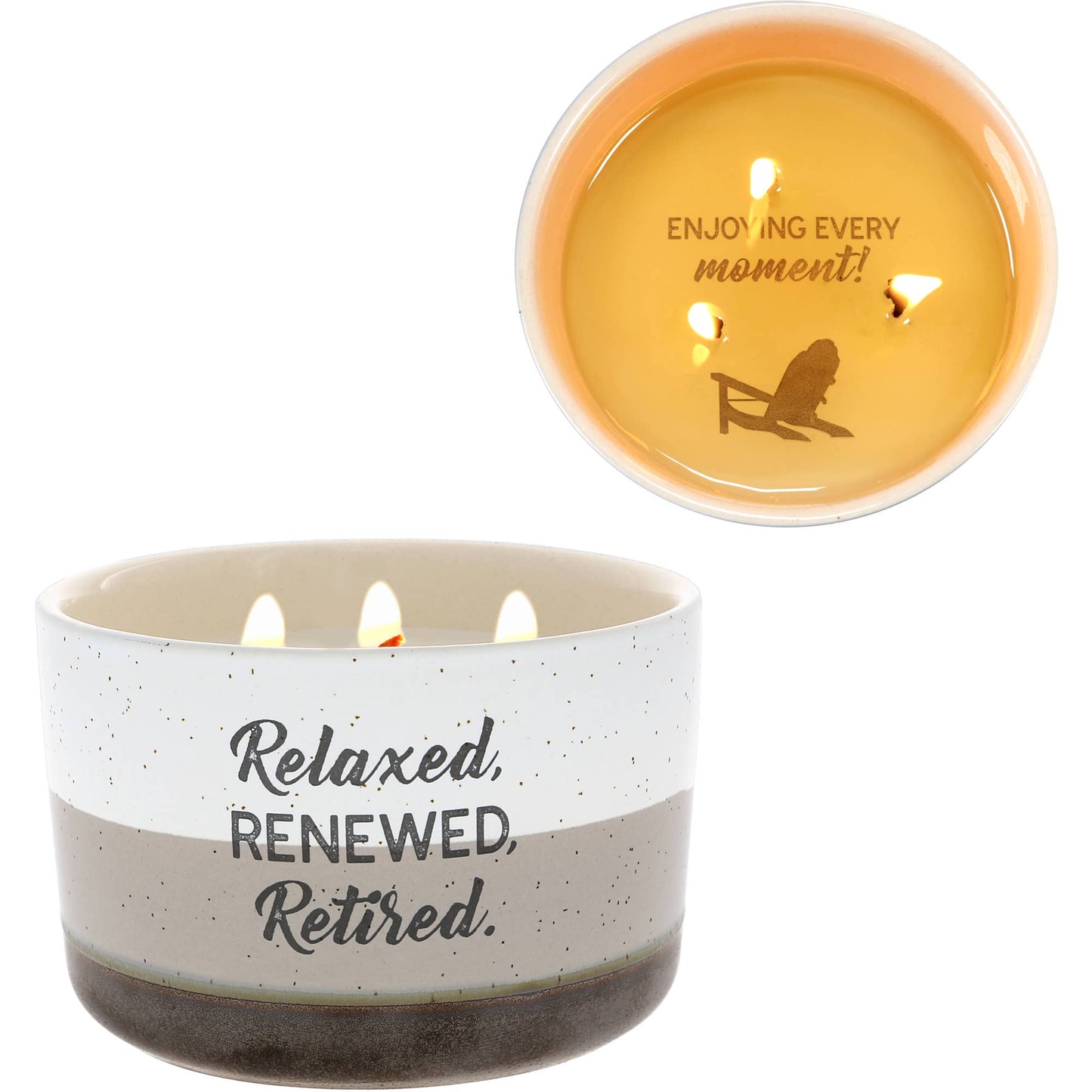Retired - 12 oz - Wax Reveal Triple Wick Candle