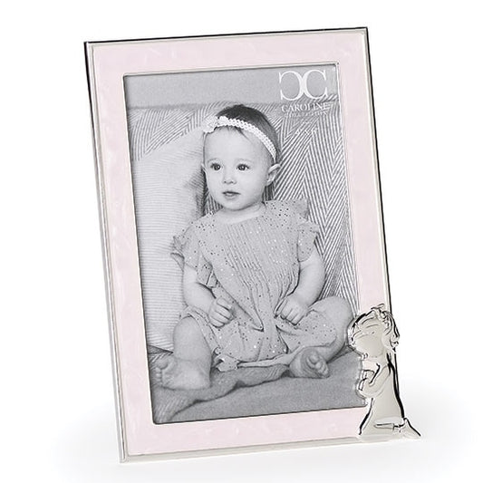 pink girl picture frame