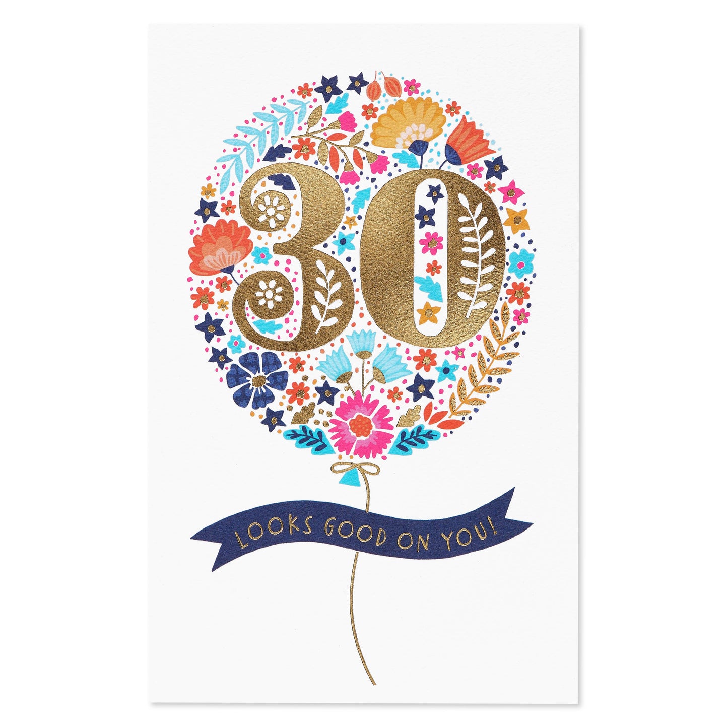 30th Birthday Card for Anyone (Best Year Ever)