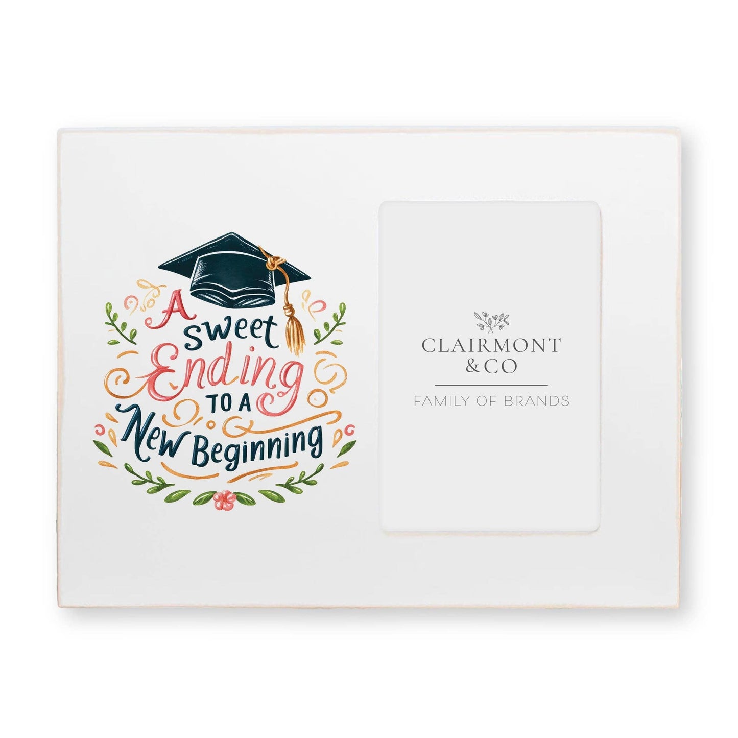 Lily Frame Horizontal-A Sweet Ending To A New Beginning
