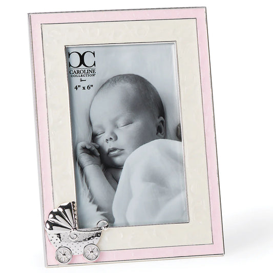 Pink Baby Carriage Frame