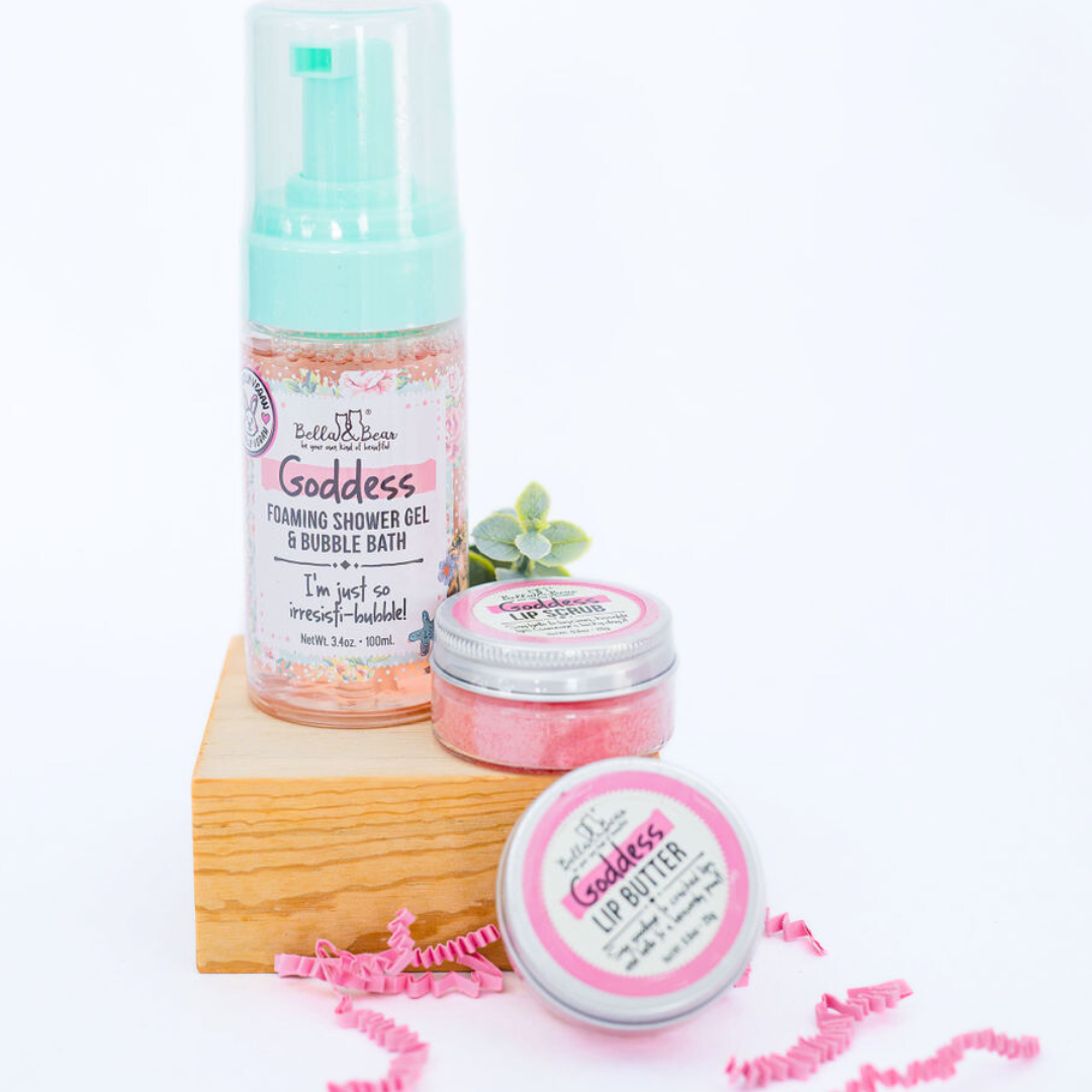 Goddess Mini Bath & Body Gift Set | Gifts for Women, Teens