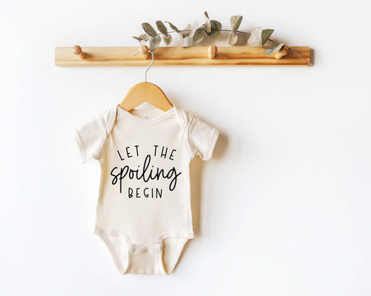 Let the Spoiling Begin, Funny Grandparent Onesie