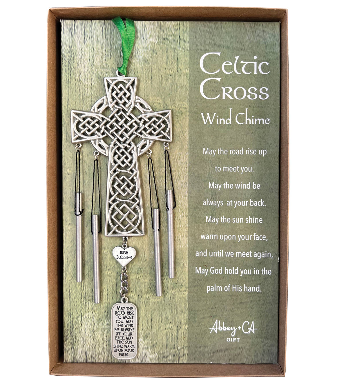 Celtic Cross Wind Chime
