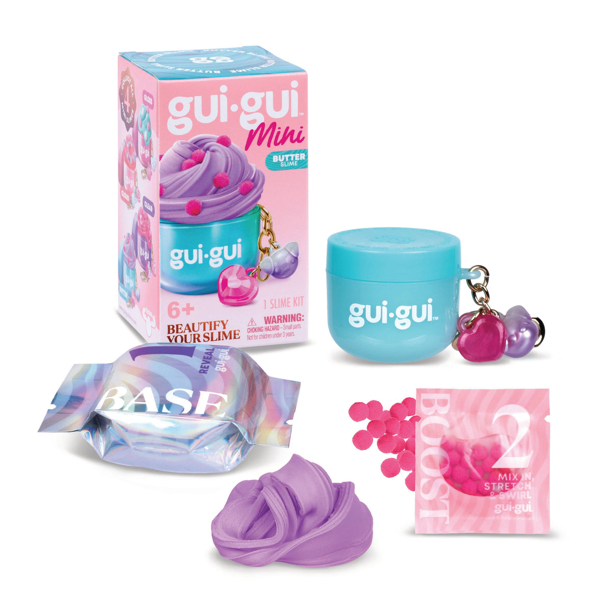 Moose Toys - Gui Gui Minis Backpack Charm Slimes