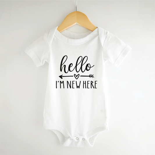 Infant Hello I'm New Here, Take Home Onesie