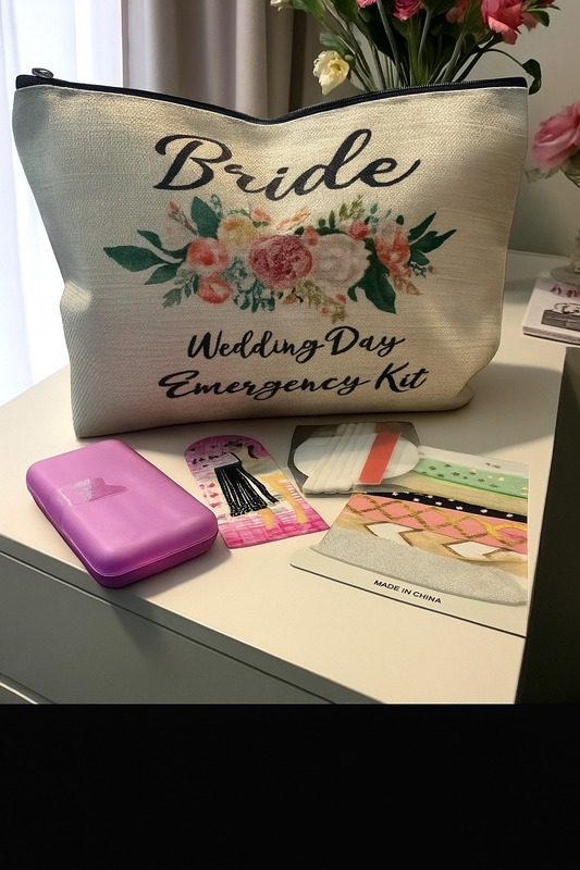 Wedding day emergency kit