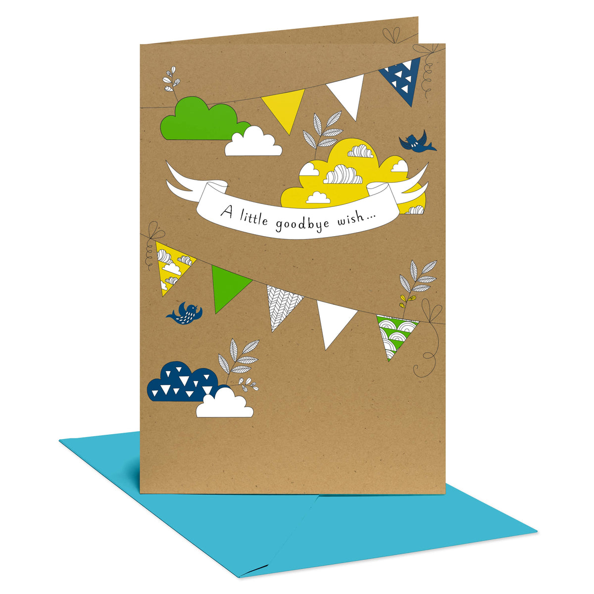 A Little Goodbye Wish Farewell Card