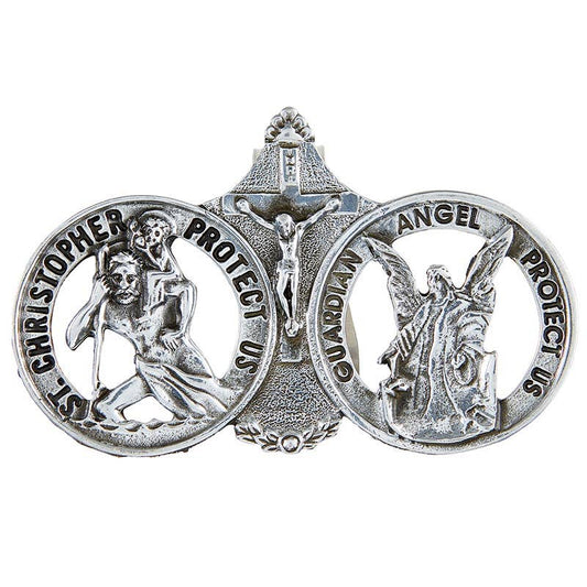 St Christopher/Protect Highway Visor Clip