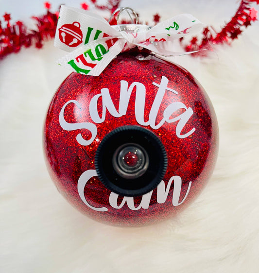 Santa Cam Christmas Ornament