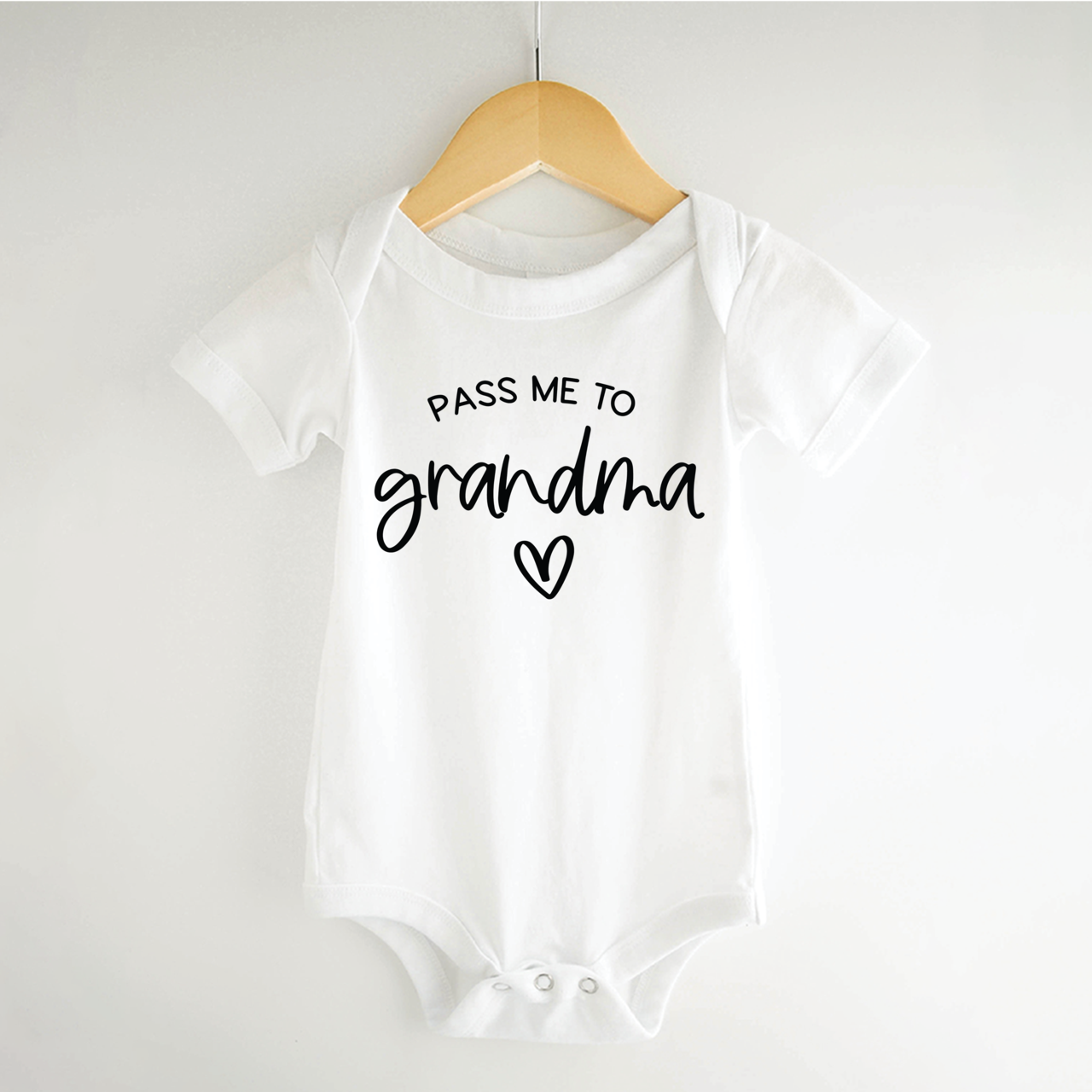 Pass me to Grandma, Grandparents Onesie, New Baby Gift