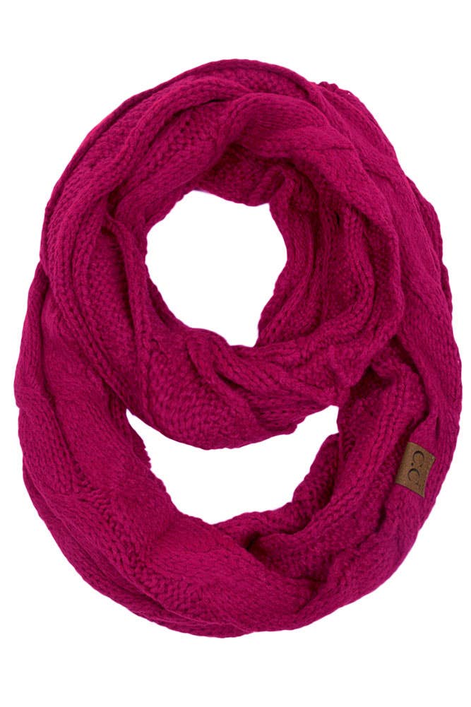 C.C Knitted Scarf
