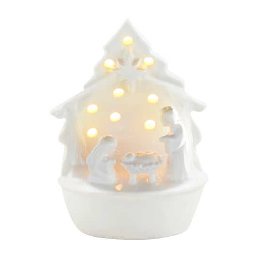 Light-Up Nativity Sitter