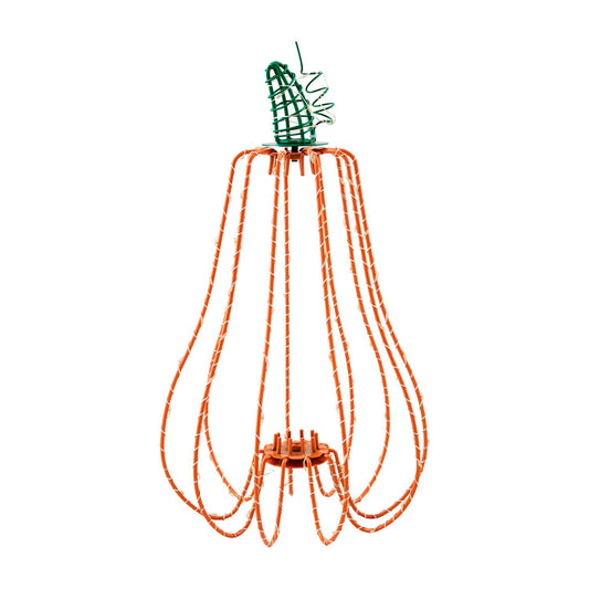 Tall Lighted Pumpkin