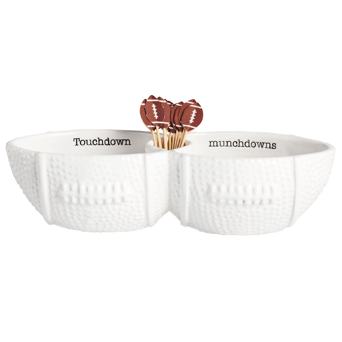 Football Toothpick Server Set