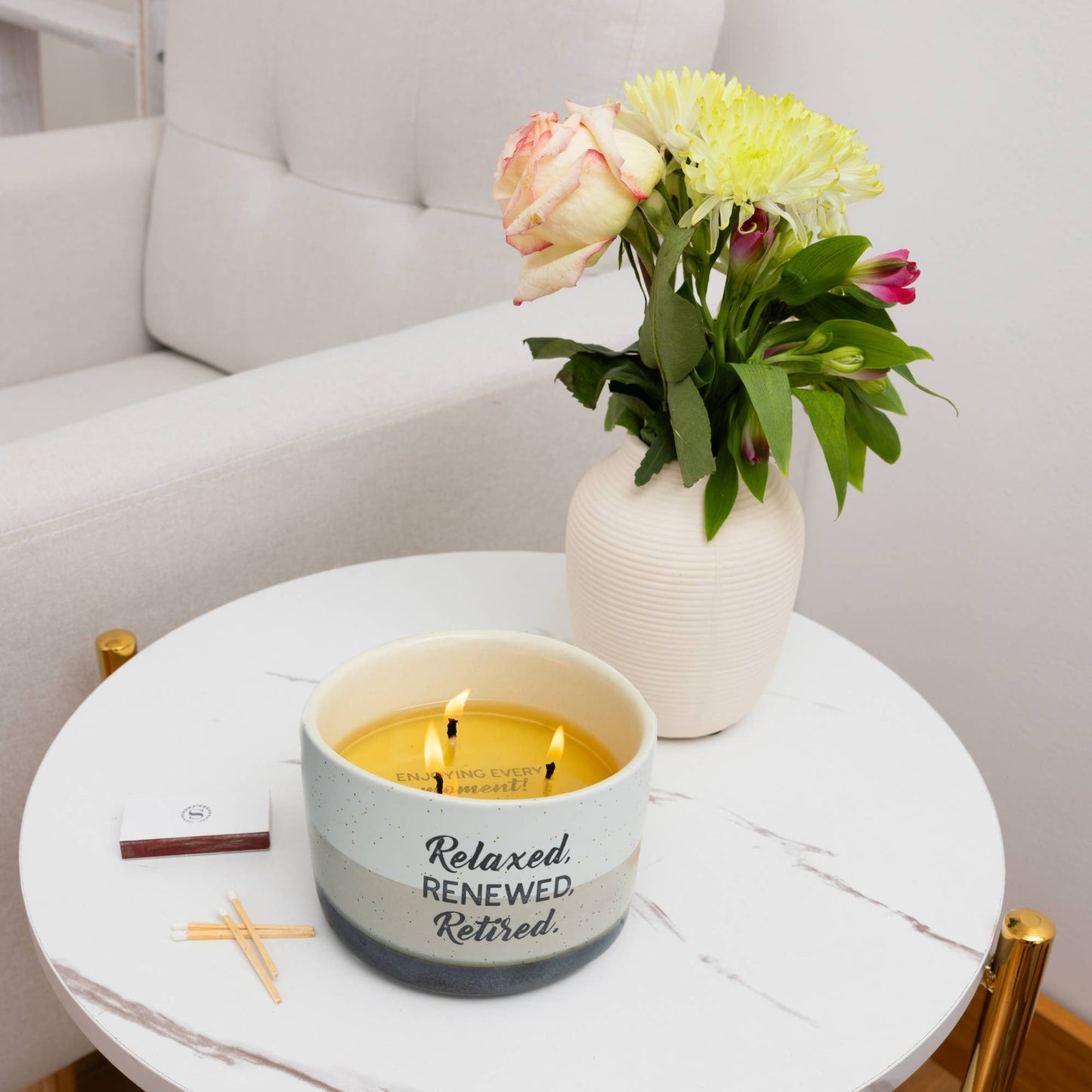 Retired - 12 oz - Wax Reveal Triple Wick Candle