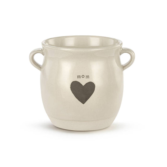 Mom Heart Planter