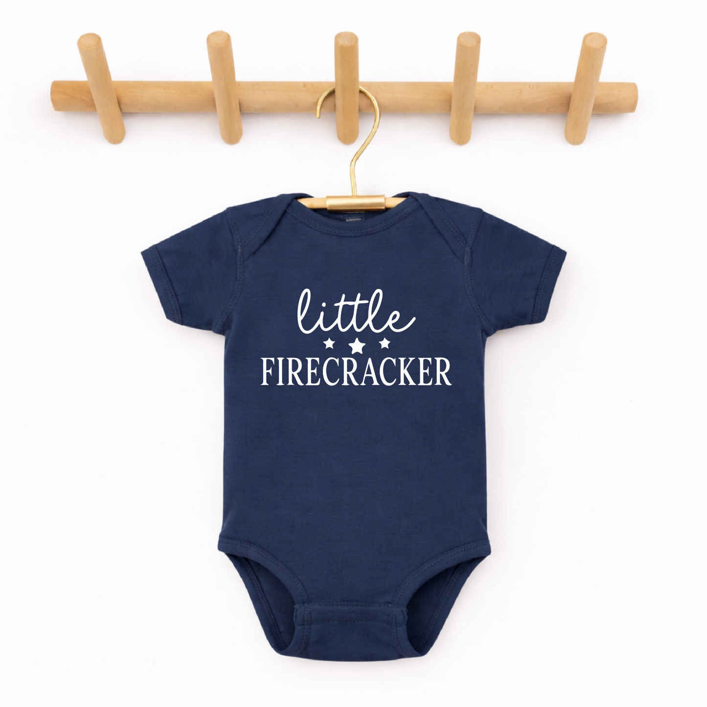 Fourth of July Infant Onesie, Little Firecracker Outfit