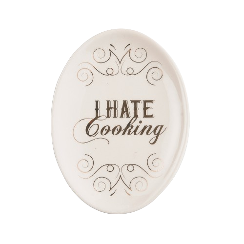 I Hate Cooking Cer Spoon Rest