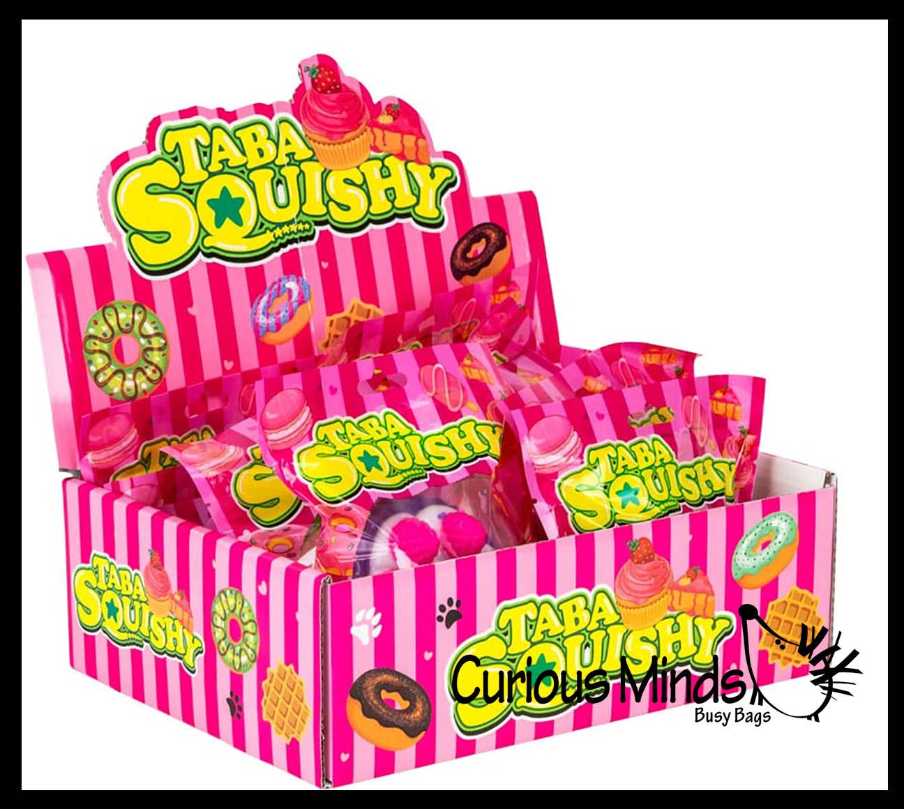 1 Taba Cake Tart Ultra Sticky Toy - Super Sticky Novelty Toy