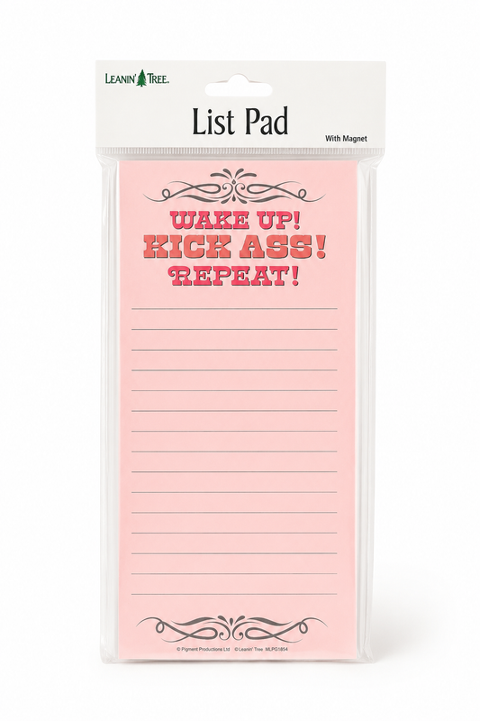 Kickass Reminders List Pad