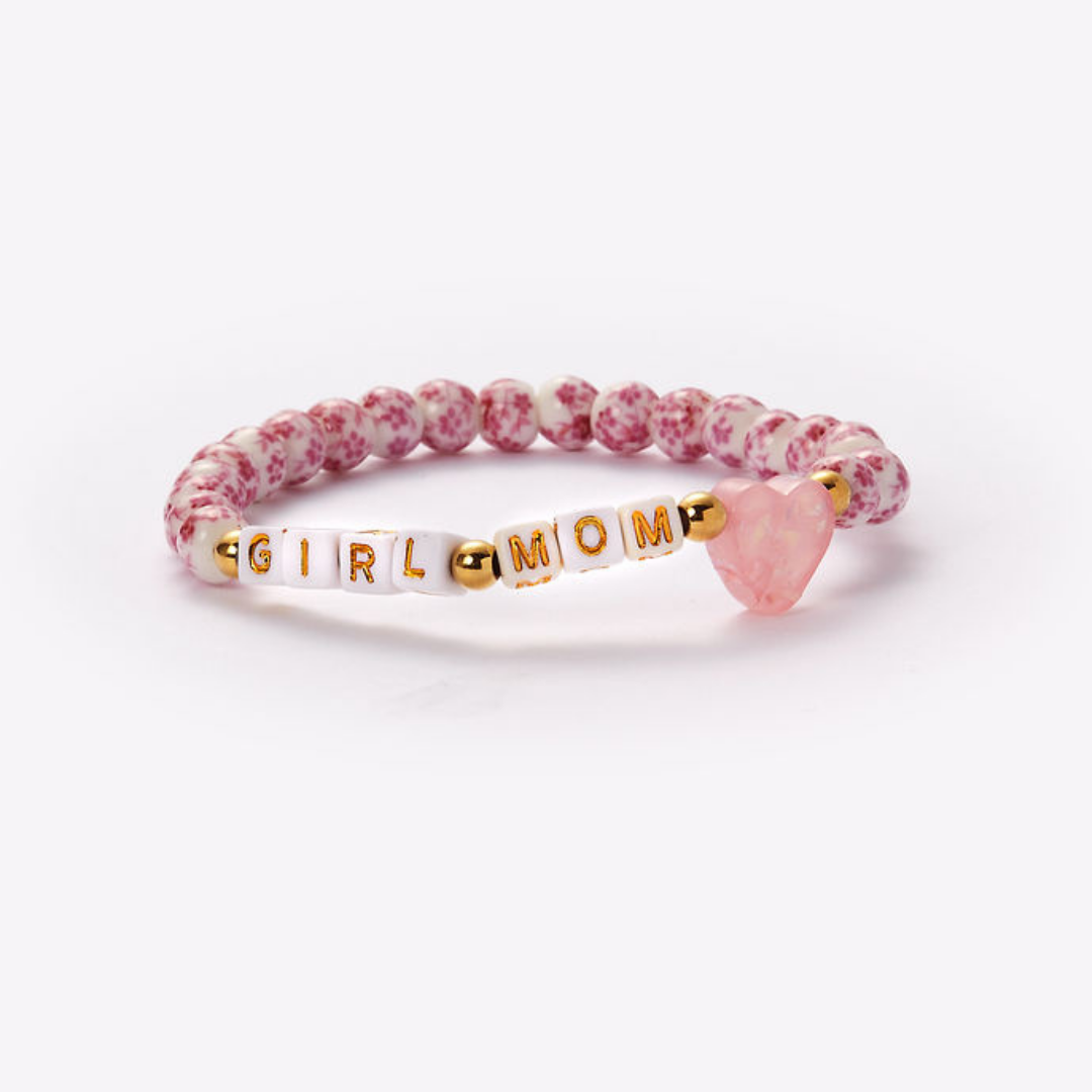 HOLY WATER CUSTOM PORCELAIN BRACELET - GIRL MOM