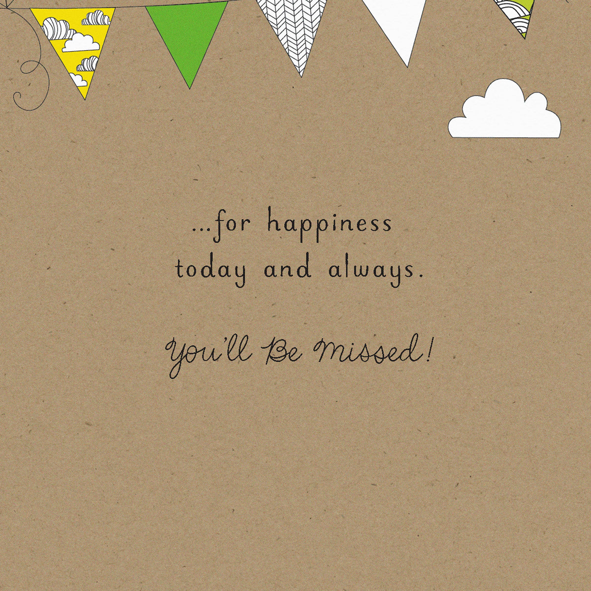 A Little Goodbye Wish Farewell Card