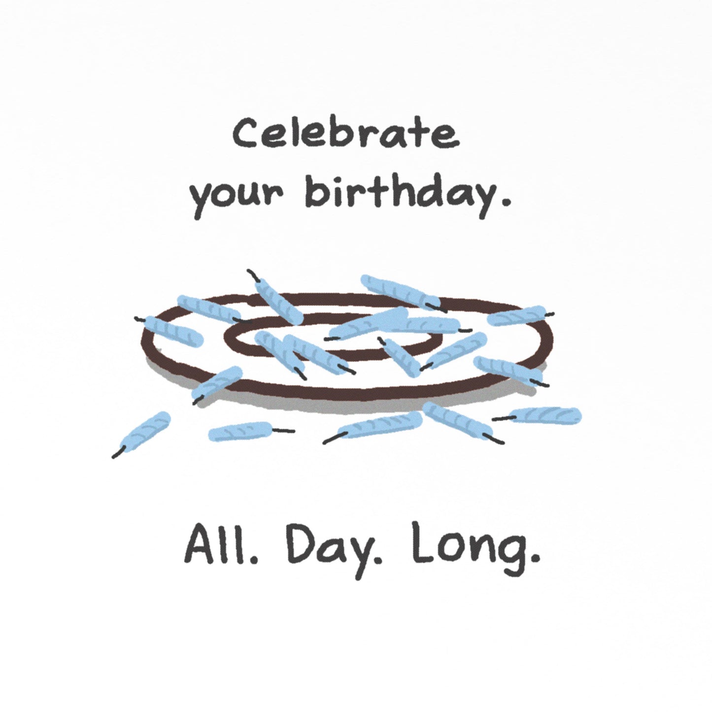 Recycled Paper Birthday Humorous Card