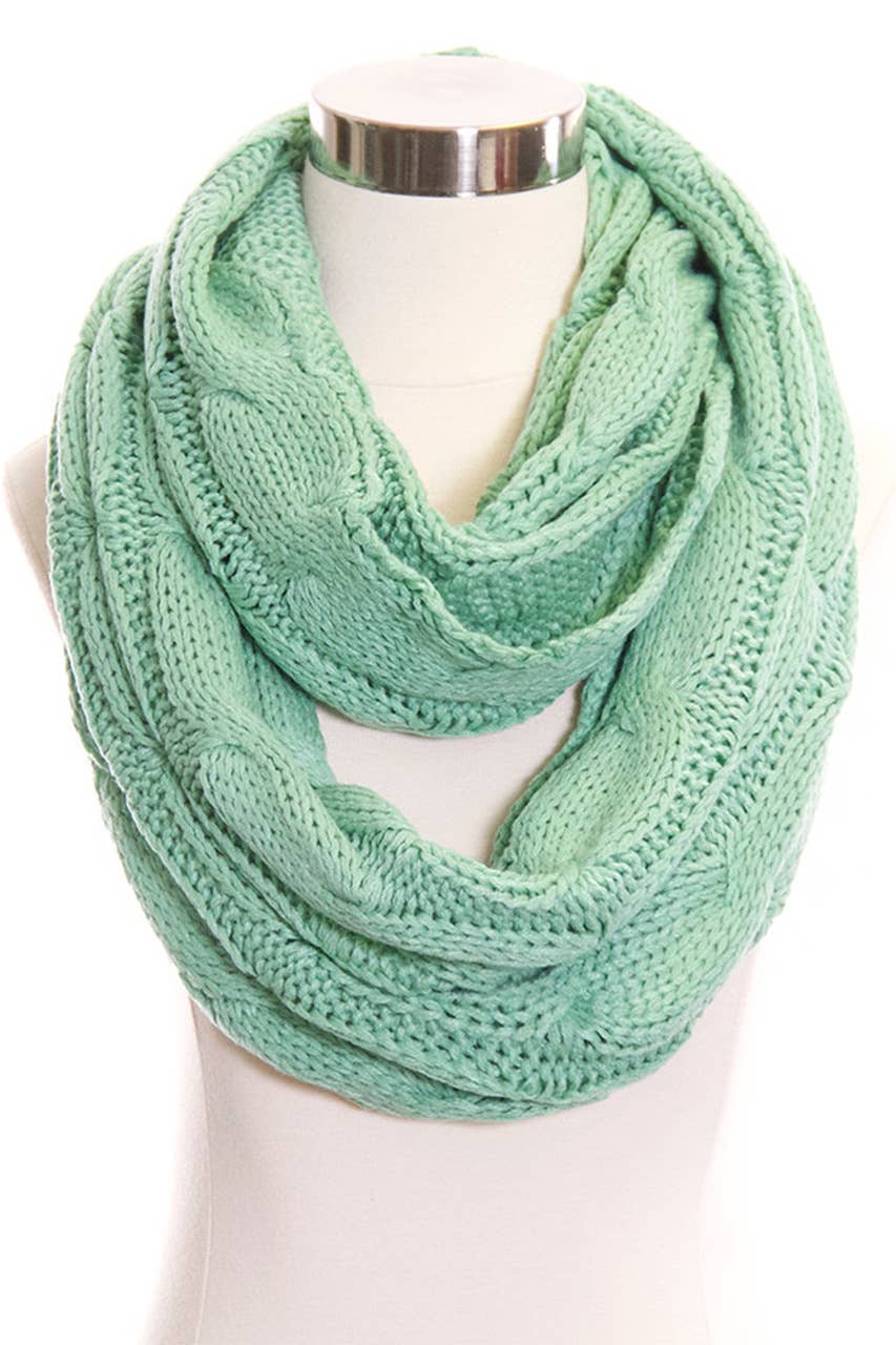 C.C Knitted Scarf