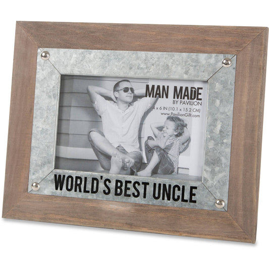 Uncle - 9.5" x 7.5" Frame
(Holds 4" x 6" Photo)