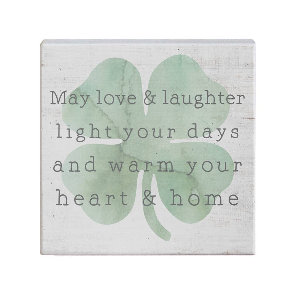 STS1274 - May Love & Laughter Light Your Days - Shamrock