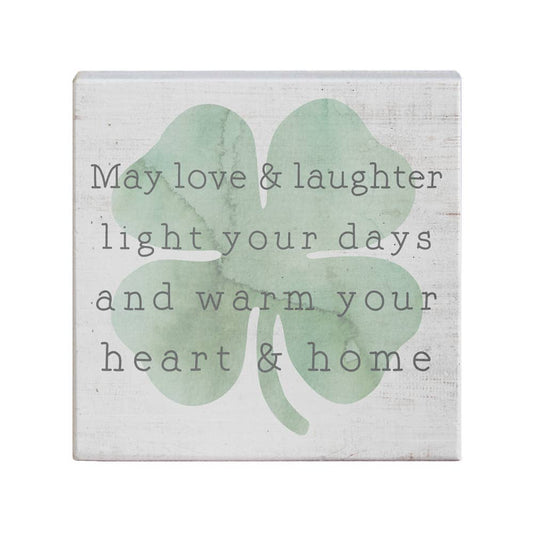 STS1274 - May Love & Laughter Light Your Days - Shamrock
