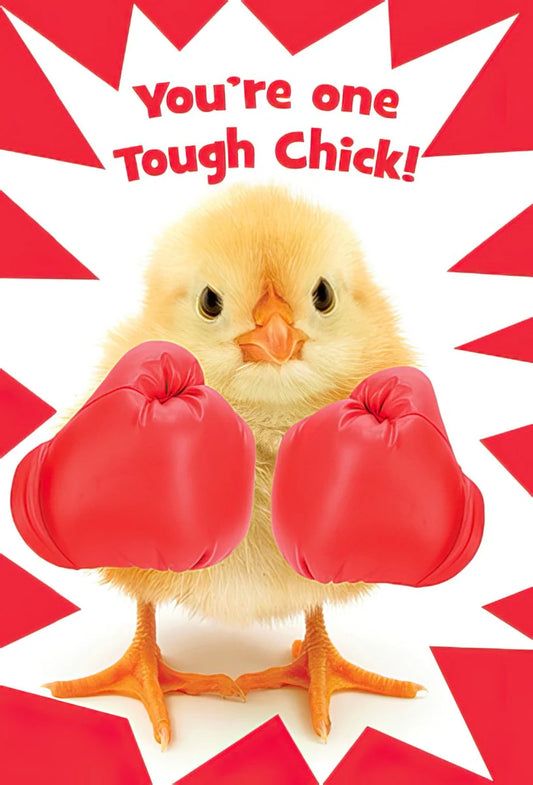 Tough Chick Magnet | Encouraging Gift for Her & General Use | Encouraging Magnet