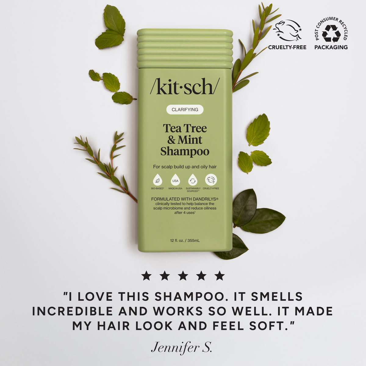 Clarifying Tea Tree & Mint Shampoo & Conditioner Combo