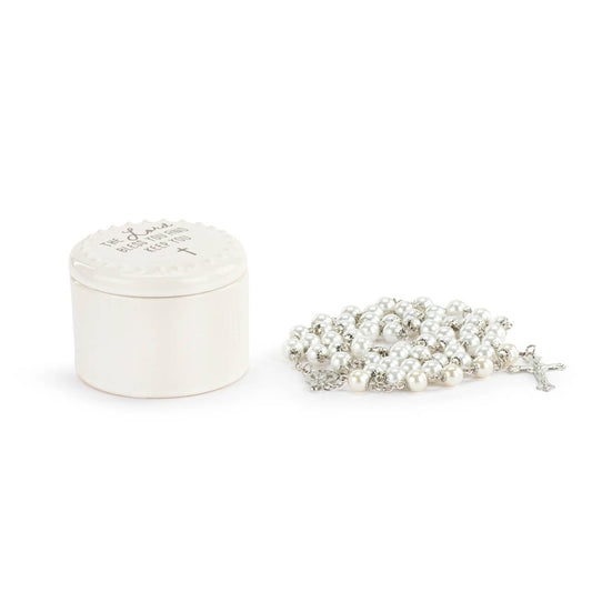 Trinket Box & Rosary - Lord Bless You
