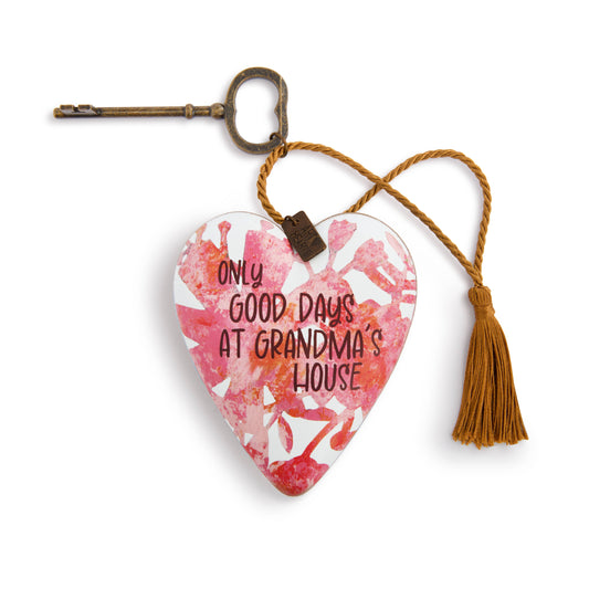 Only Good Days at Grandma's Art Heart - 3.5in