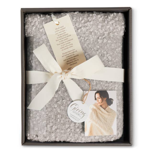 Giving Shawl - Taupe