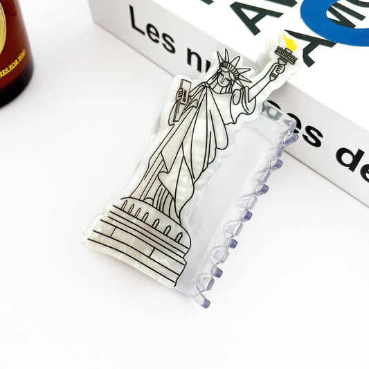 Statue of Liberty Claw Clip, Travel Hair Clip