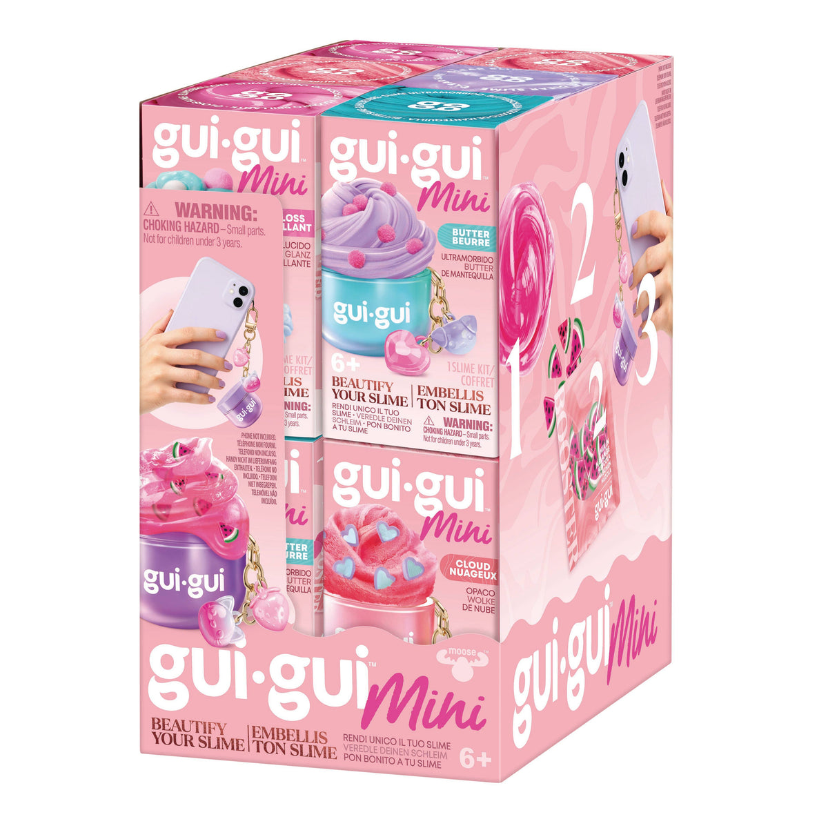 Moose Toys - Gui Gui Minis Backpack Charm Slimes