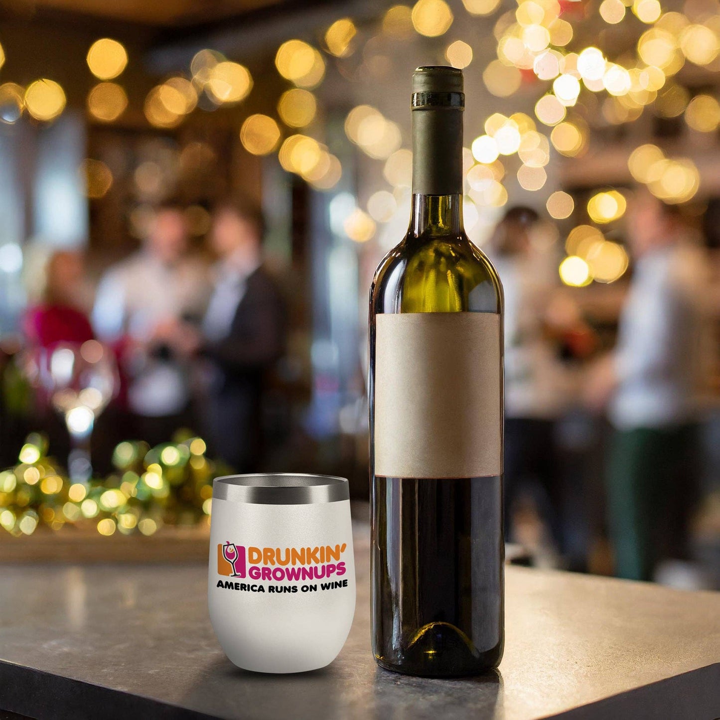 Dunkin' Grownups Insulated Tumbler - White